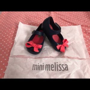 Mini melissa shoes size 5